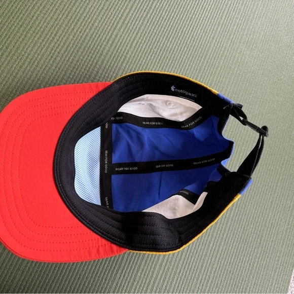 Cotopaxi Colorblock 5 Panel Hat Adjustable Strapback Outdoor Cap - Picture 5 of 7